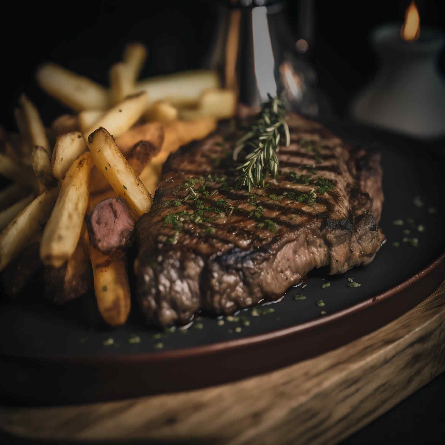 Naco de novilho na brasa